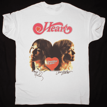 Heart Band T-shirt Tee Unisex