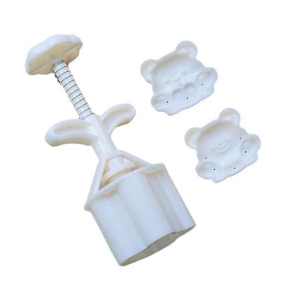 Heart Bear Moon Cake Mold Pastry Tools Hand Press Cookie Dessert Cutter Bakings Tool for MidAutumn Festival
