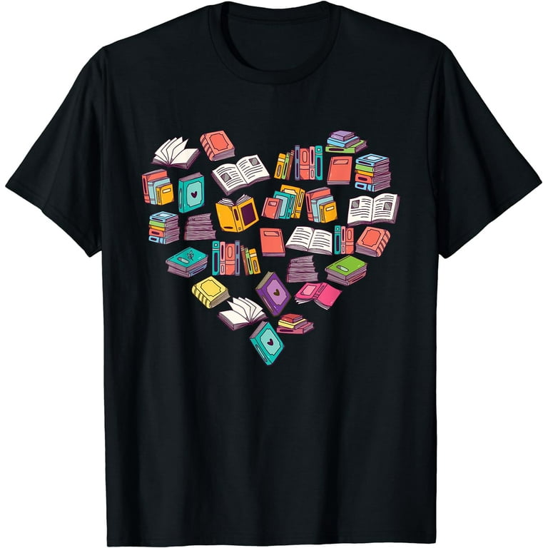 School Librarian Heart T-Shirt School Librarian Heart T-Shirt