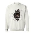 thumbnail image 1 of Heart Boom  Sweatshirt Women -Image by Shutterstock, Female 4X-Large, 1 of 4