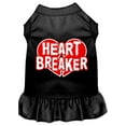 thumbnail image 1 of Pet Dog  Cat Dress Screen Printed, "Heart Breaker", 1 of 10
