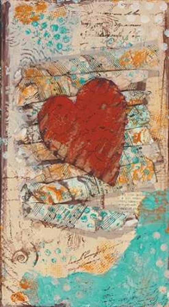 Heart Canvas Art - Cassandra Cushman (12 x 18)