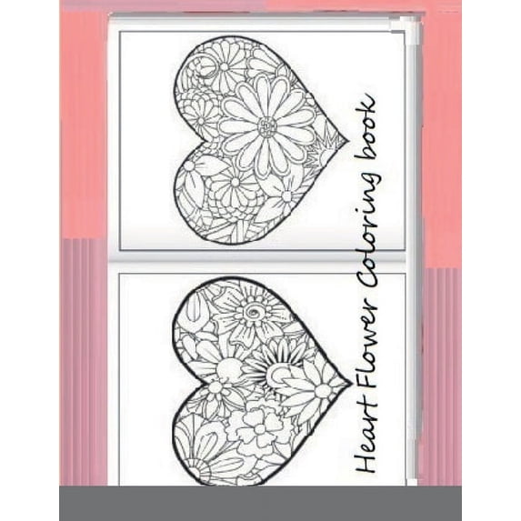 Heart Coloring Book, (Paperback)
