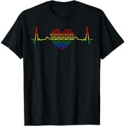 Heart Community Gay Pride Gender Equality Bisexual Tee T-Shirt