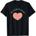 thumbnail image 1 of Heart Concha Be My Valentines Shirt Couples, 1 of 3