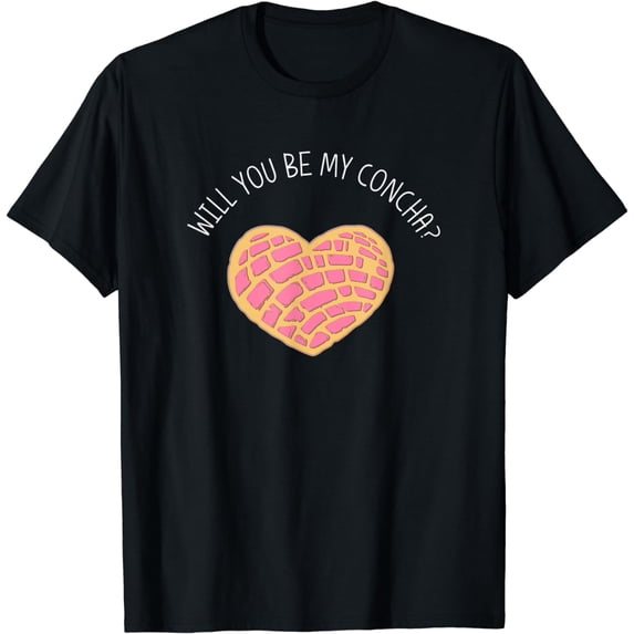Heart Concha Be My Valentines Shirt Couples