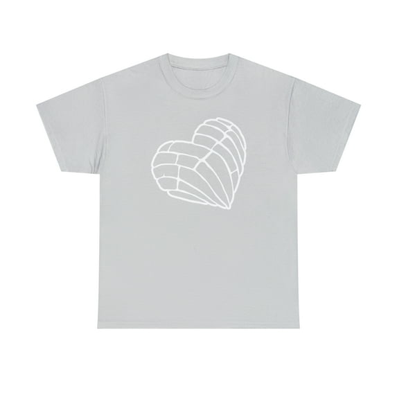 Heart Concha Unisex Heavy Cotton Tee