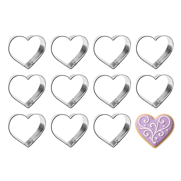 Heart Cookie Cutter 3.5 inches V1010 - The Cookie Cutter Shop - Tin Plated Steel Cookie Cutter