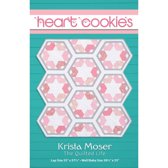 Heart Cookies Quilt Pattern by Krista Moser