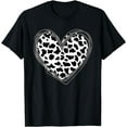 thumbnail image 1 of Heart Cow Pattern for Cow Lover T-Shirt, 1 of 4