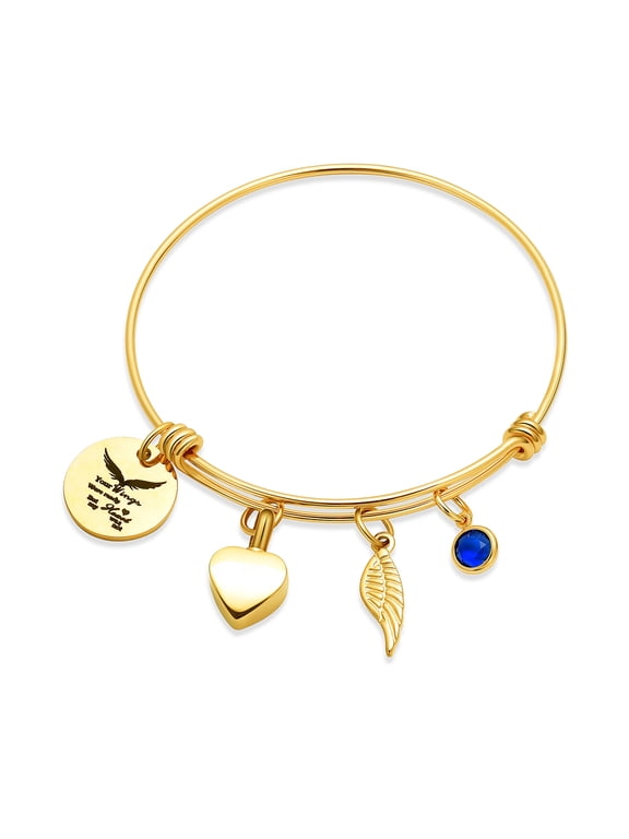 Heart Cremation Jewelry Urn Bracelet for Ashes for Women Memorial Ashes Keepsake Urn Bracelet