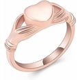 thumbnail image 1 of Heart Cremation Jewelry Urn Ring for Ashes Women Finger Ring Keepsake Memorial Jewelry Hold Loved Ones Ashes, 1 of 7