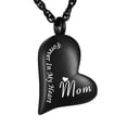 thumbnail image 1 of Heart Cremation Jewelry for Ashes Holder Urn Necklace for Mom Urn Pendants with Chain, 1 of 3