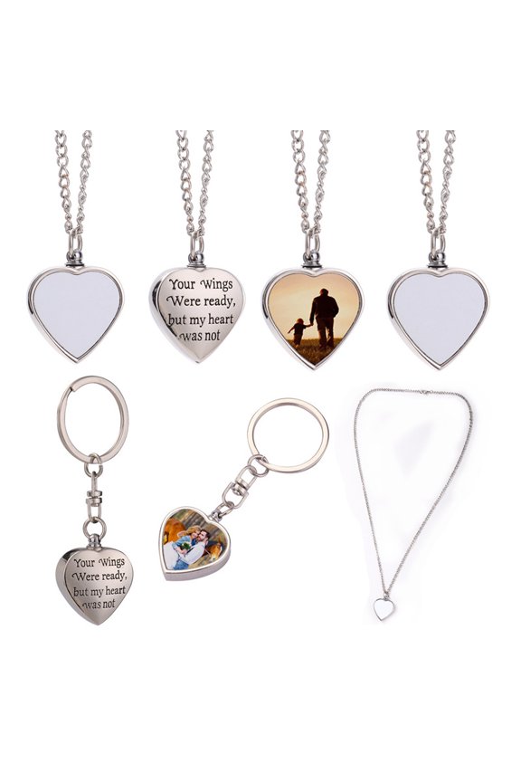 Heart Cremation Necklace