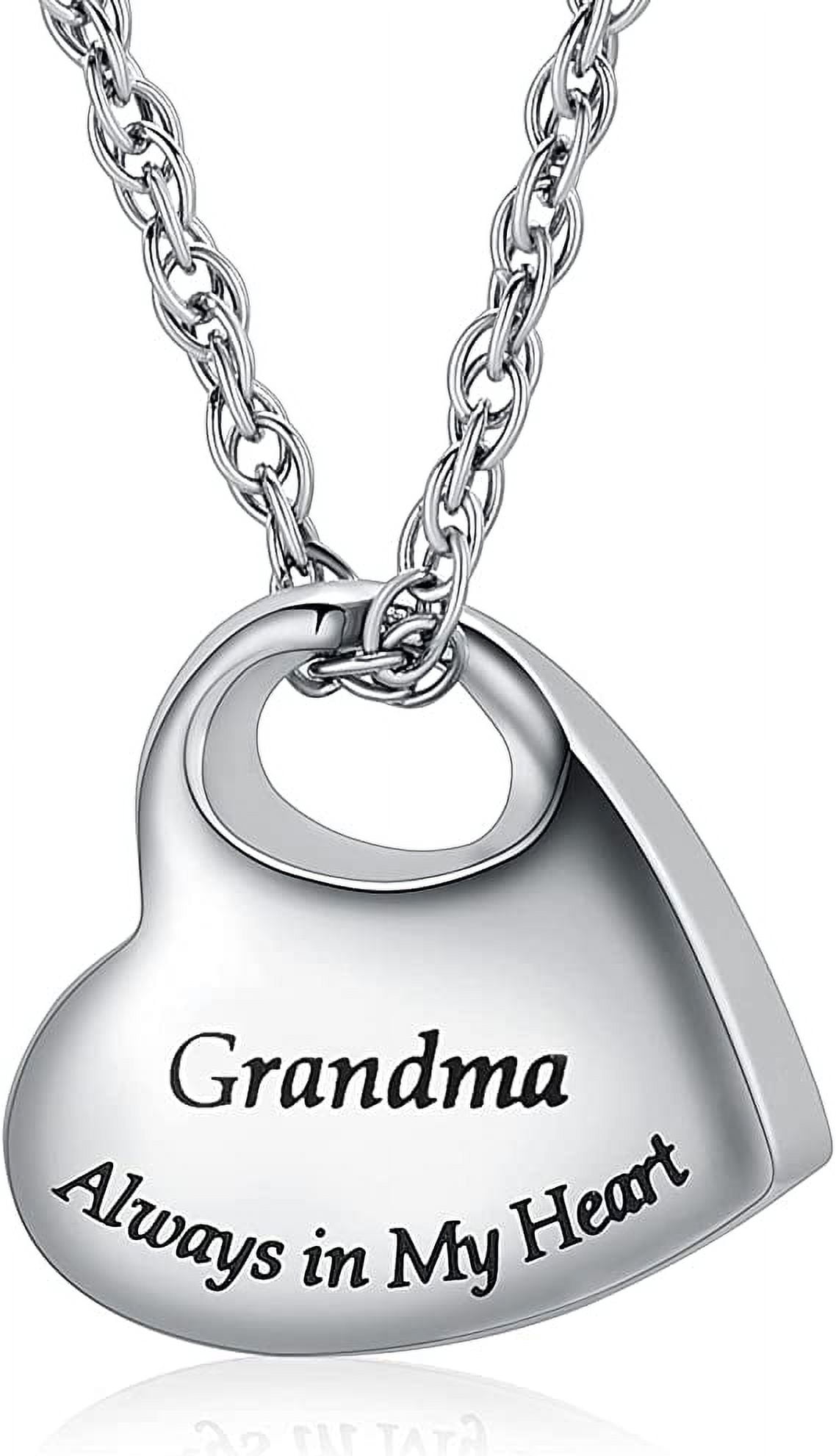 Crystal Cremation Jewelry for Ashes - Forever in My Heart Urn Pendant  Necklace for Ashes Cremation Jewelry for Ashes Funeral Keepsake for Grandma  Grandpa Mom Dad Papa Nana Brother Sister - Walmart.com