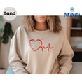 thumbnail image 1 of Heart Disease Awareness Sweatshirt: Heart Warrior Gift SWEATSHIRT All Size S-5XL, 1 of 5