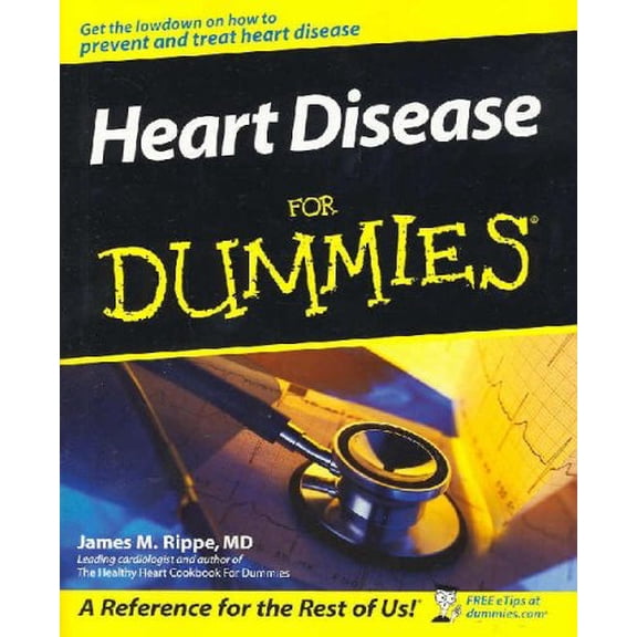 Pre-Owned Heart Disease for Dummies (Paperback) by Dr. James M Rippe
