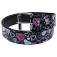 thumbnail image 1 of Heart Doodles Leather Belt - Medium, 1 of 1