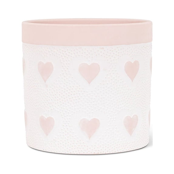 Heart & Dot Planter / 5"