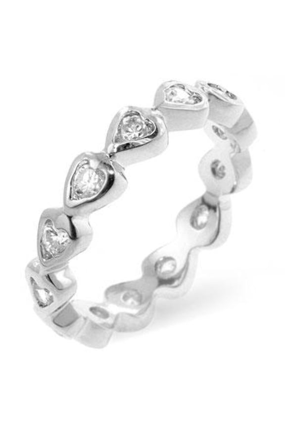 Heart Eternity Ring