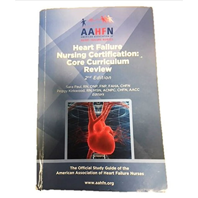 PreOwned Heart Failure Certification Review Core Curriculum Review