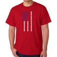 thumbnail image 1 of Heart Flag - Men's Word Art T-Shirt, 1 of 2