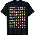 thumbnail image 1 of Heart Flags of the Countries Of The World Flag International T-Shirt, 1 of 4