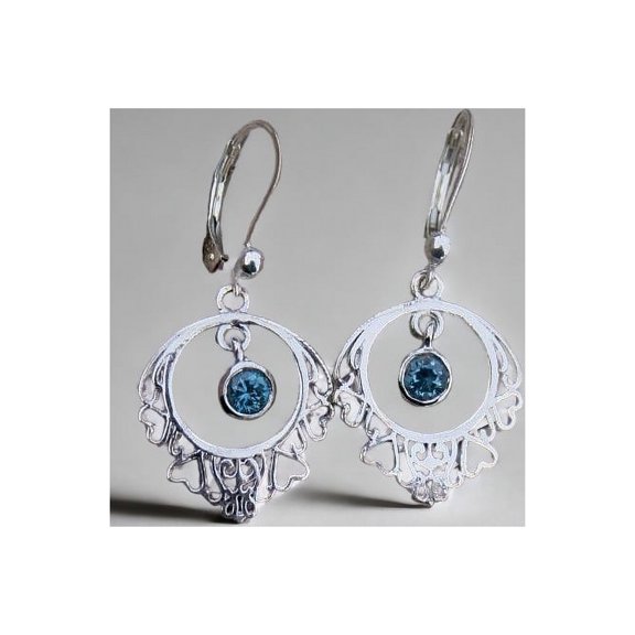Heart Framed Dangles