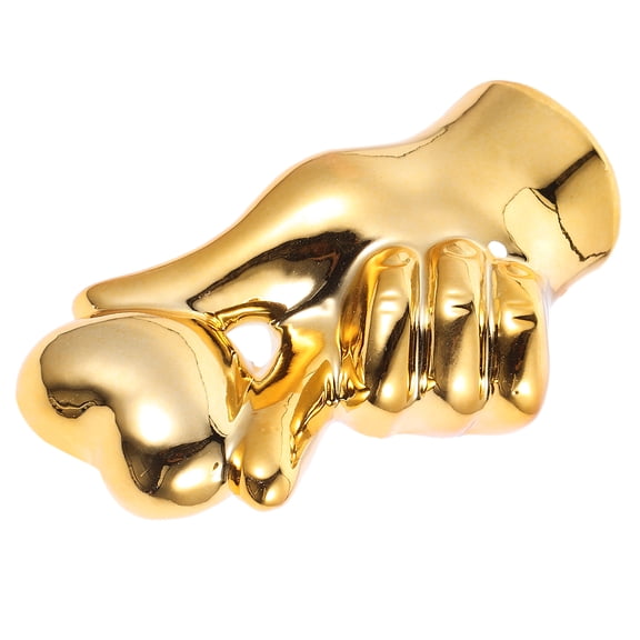 Heart Gesture Ornaments Bedroom Desktop Decor Hand Figurine for Home Statue Ceramic Crafts