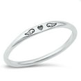thumbnail image 1 of Heart Guardian Angel Wings Ring .925 Sterling Silver Band Jewelry Female Male Unisex Size 5, 1 of 4