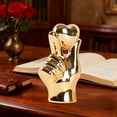 thumbnail image 1 of Heart Hands Sculpture-Valentine'S Day Ceramic Sculpture,Gold Heart Hands Sculpture Decor,Ceramic Hand Gesture Statue With Heart Table Decor Sculpture For Home Office Room Living Room Decor,Golden, 1 of 7
