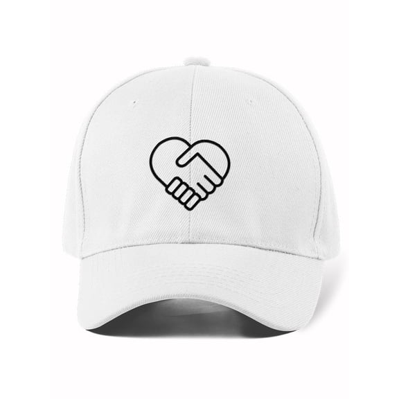 Heart Handshake Icon Hat  -Image by Shutterstock,  Small