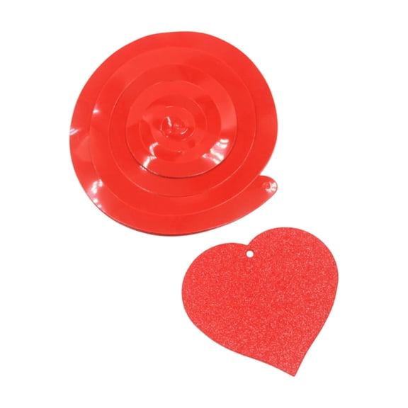 Heart Hanging Decorations Swirl Streamers for Anniversary Wedding Proposal Romantic Party Ceiling Wall Hanging Decor