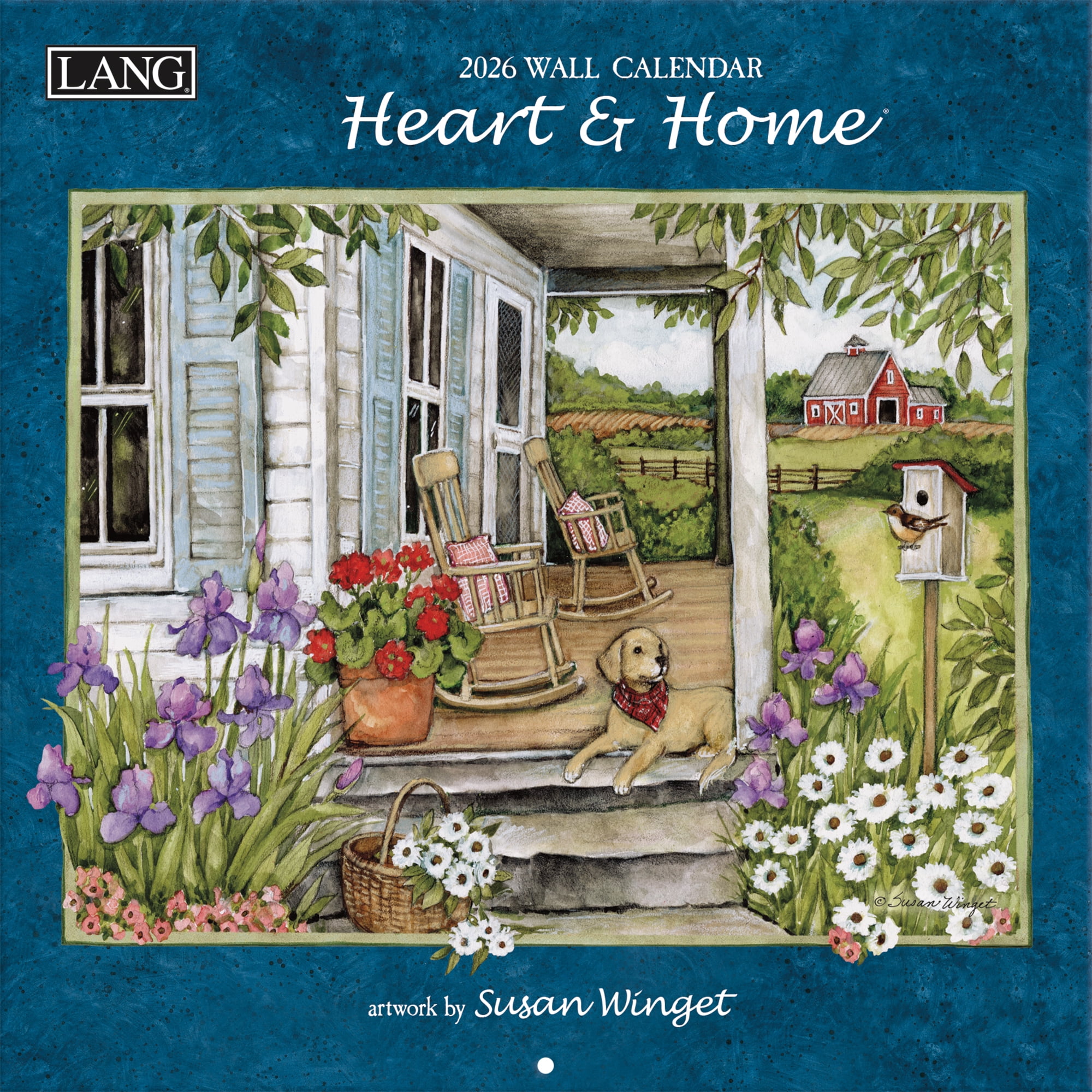 Heart & Home 2026 Lang 12X12 Wall Calendar - Pf