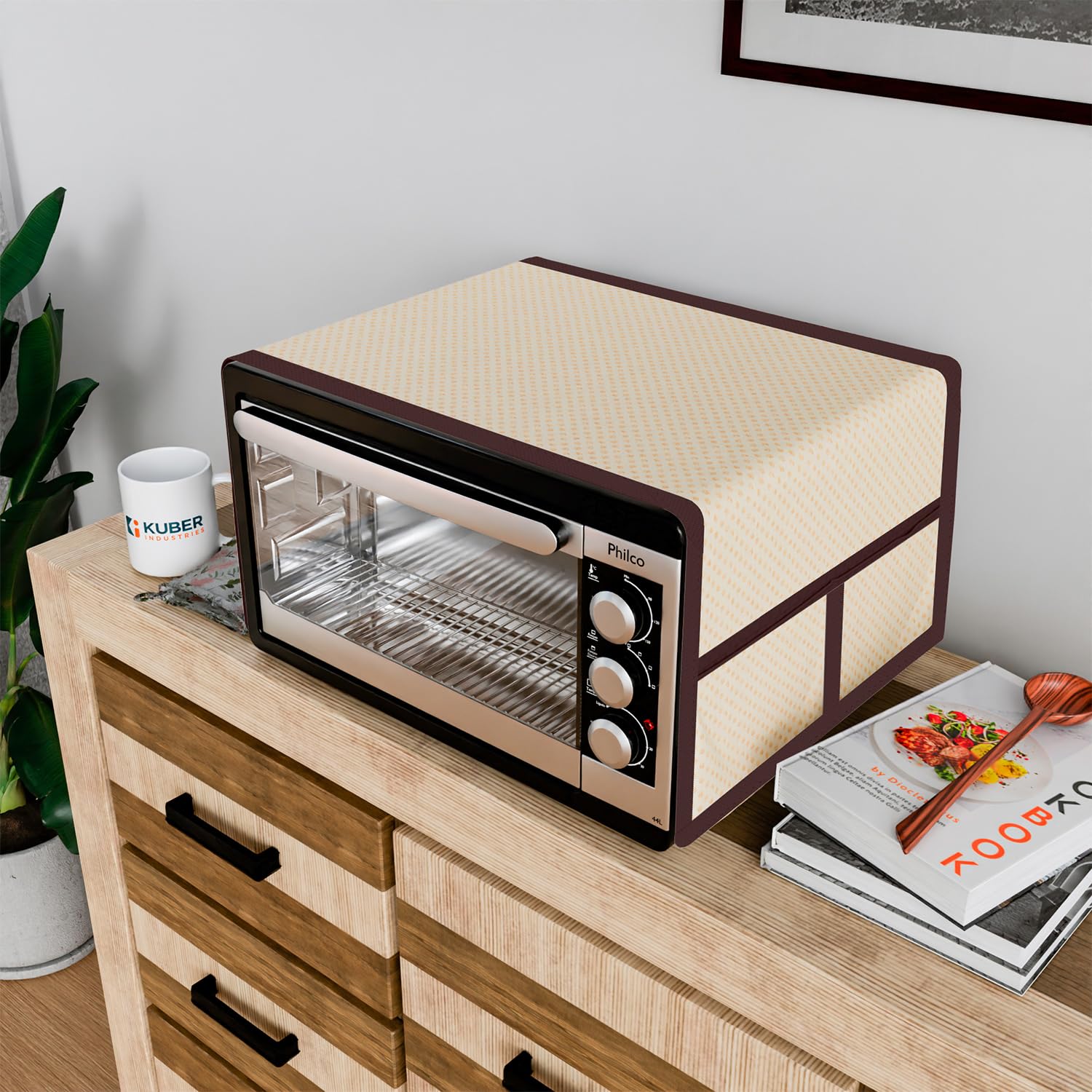 Heart Home Oven Top Cover Microwave Oven Top Cover Microwave Cover with ...