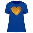 thumbnail image 1 of Heart In Gold Painting T-Shirt Women -Image by Shutterstock, Female Medium, 1 of 2
