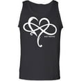 thumbnail image 1 of Heart Infinity and Beyond Adult Tank Top, 1 of 3