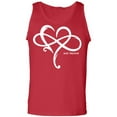 thumbnail image 1 of Heart Infinity and Beyond Adult Tank Top, 1 of 3