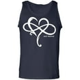 thumbnail image 1 of Heart Infinity and Beyond Adult Tank Top, 1 of 3