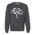 thumbnail image 1 of Heart Infinity and Beyond Crewneck Sweatshirt, 1 of 3