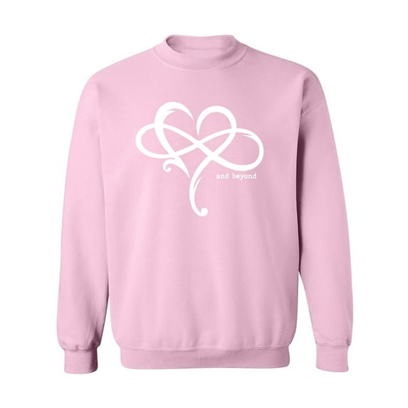 Heart Infinity and Beyond Crewneck Sweatshirt