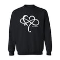 thumbnail image 1 of Heart Infinity and Beyond Crewneck Sweatshirt, 1 of 3