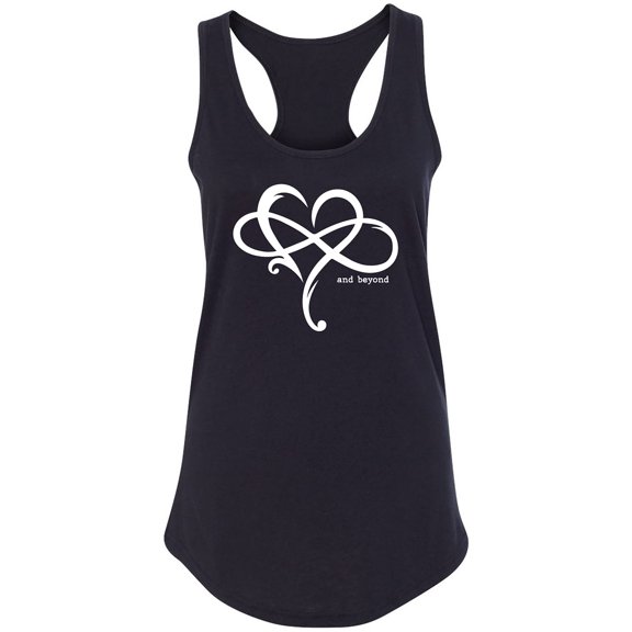 Heart Infinity and Beyond Racerback Tank