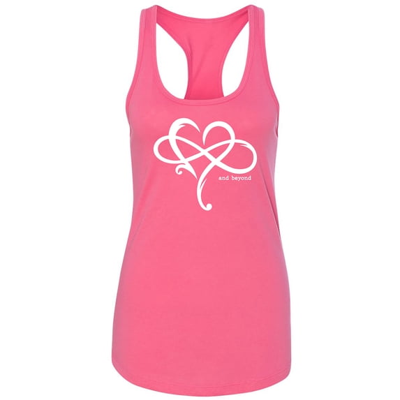 Heart Infinity and Beyond Racerback Tank