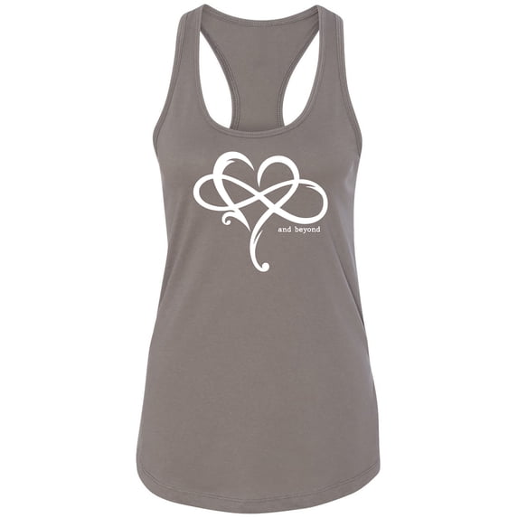 Heart Infinity and Beyond Racerback Tank