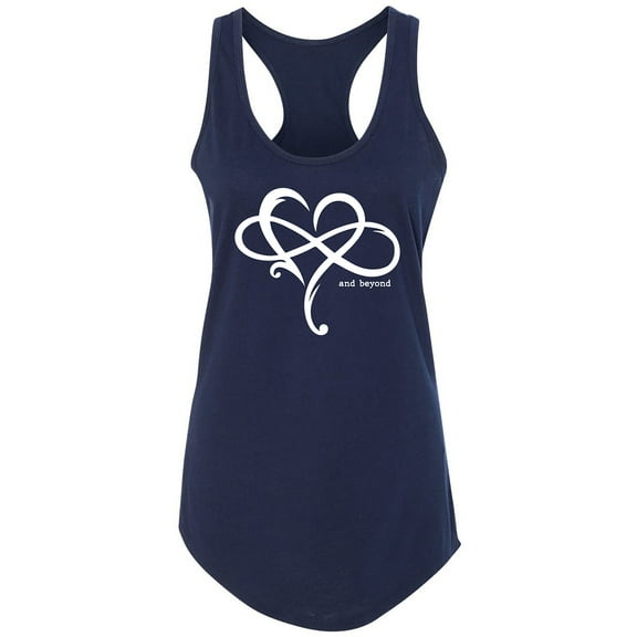 Heart Infinity and Beyond Racerback Tank