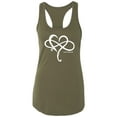 thumbnail image 1 of Heart Infinity and Beyond Racerback Tank, 1 of 3