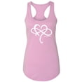 thumbnail image 1 of Heart Infinity and Beyond Racerback Tank, 1 of 3