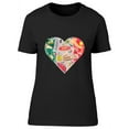 thumbnail image 1 of Heart Italy Objects Landmarks Tee Women's -Image by Shutterstock, 1 of 2
