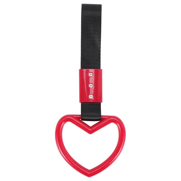 Heart Jdm Tsurikawa Ring for Subway Train Bus Handle Strap Charm Drift Universal